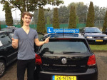 Wouter Biel in 1x geslaagd 30-09-2014